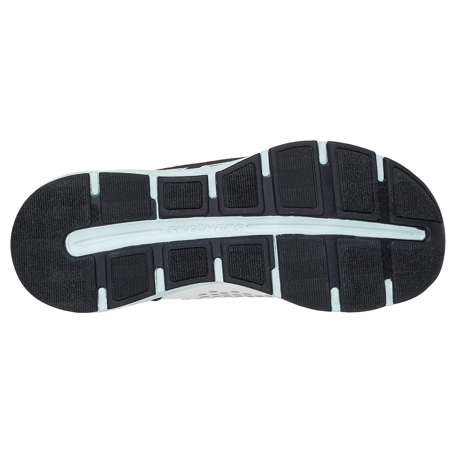 Детские кроссовки-слипоны с технологией Slip-ins Skechers, White/Multi — фото 3