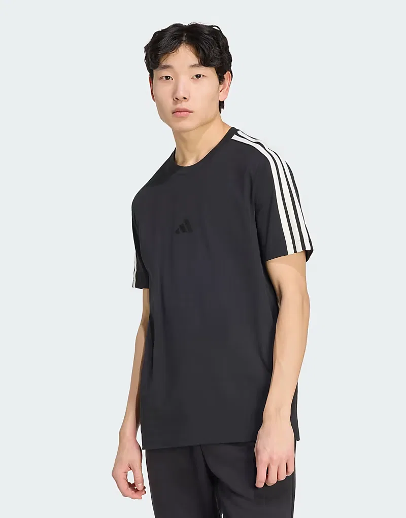 Футболка Kit 3-Stripes Regular Adidas Performance, Black Off White