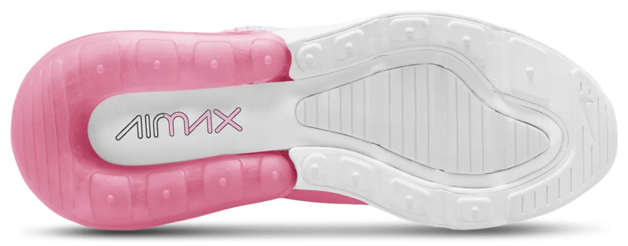 Детские кроссовки для девочек Nike Air Max 270, Pink/White — фото 4