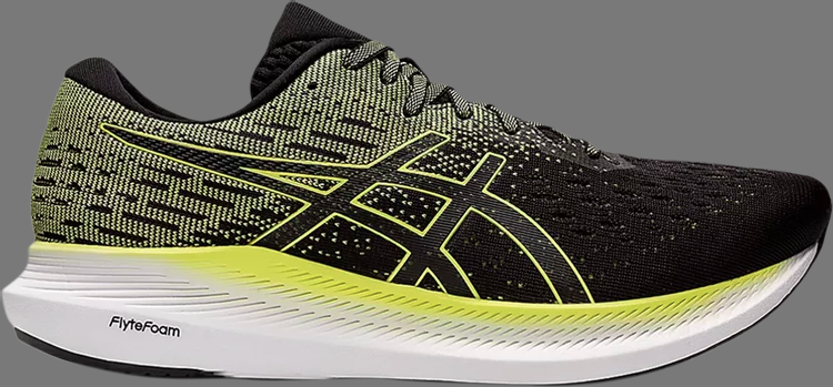 Кроссовки evoride 2 'black glow yellow' Asics, черный - фото