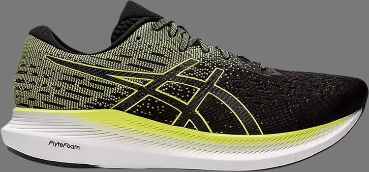 

Кроссовки evoride 2 'black glow yellow' Asics, черный