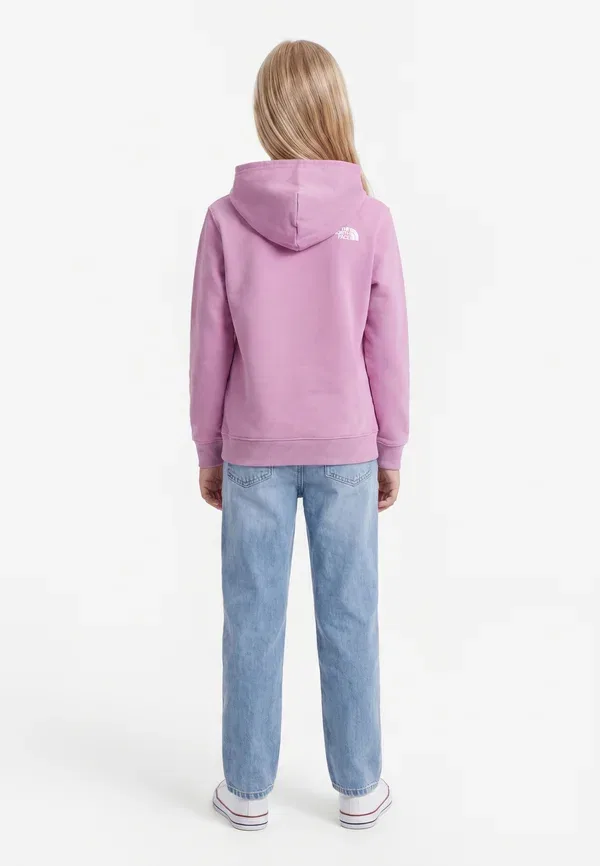 Худи влагоотводящее Teen essential drew peak hoodie unisex The North Face, Hushed Lavender — фото 2