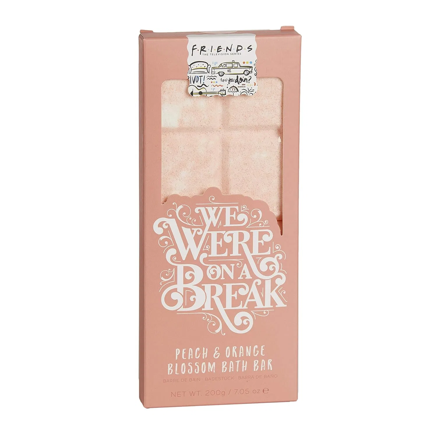 Бомбочка для ванны Peach and Orange Blossom, Paladone, 200 г