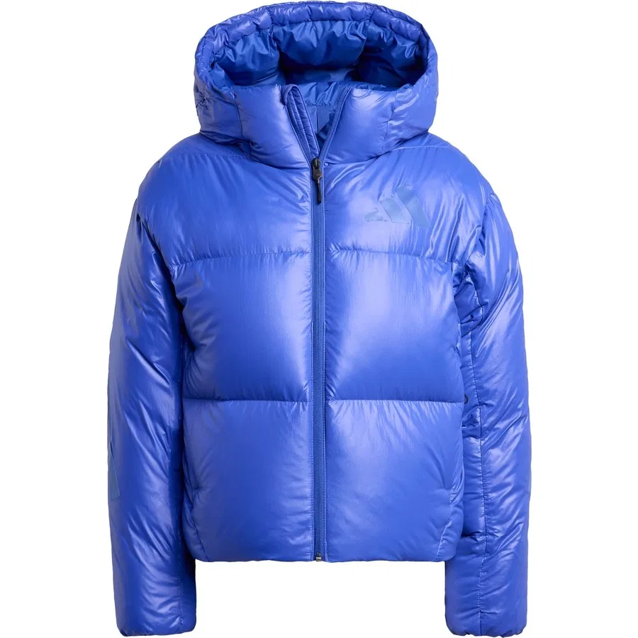 Пуховик с капюшоном Z.N.E. Puffer Climawarm adidas, Синий — фото 3
