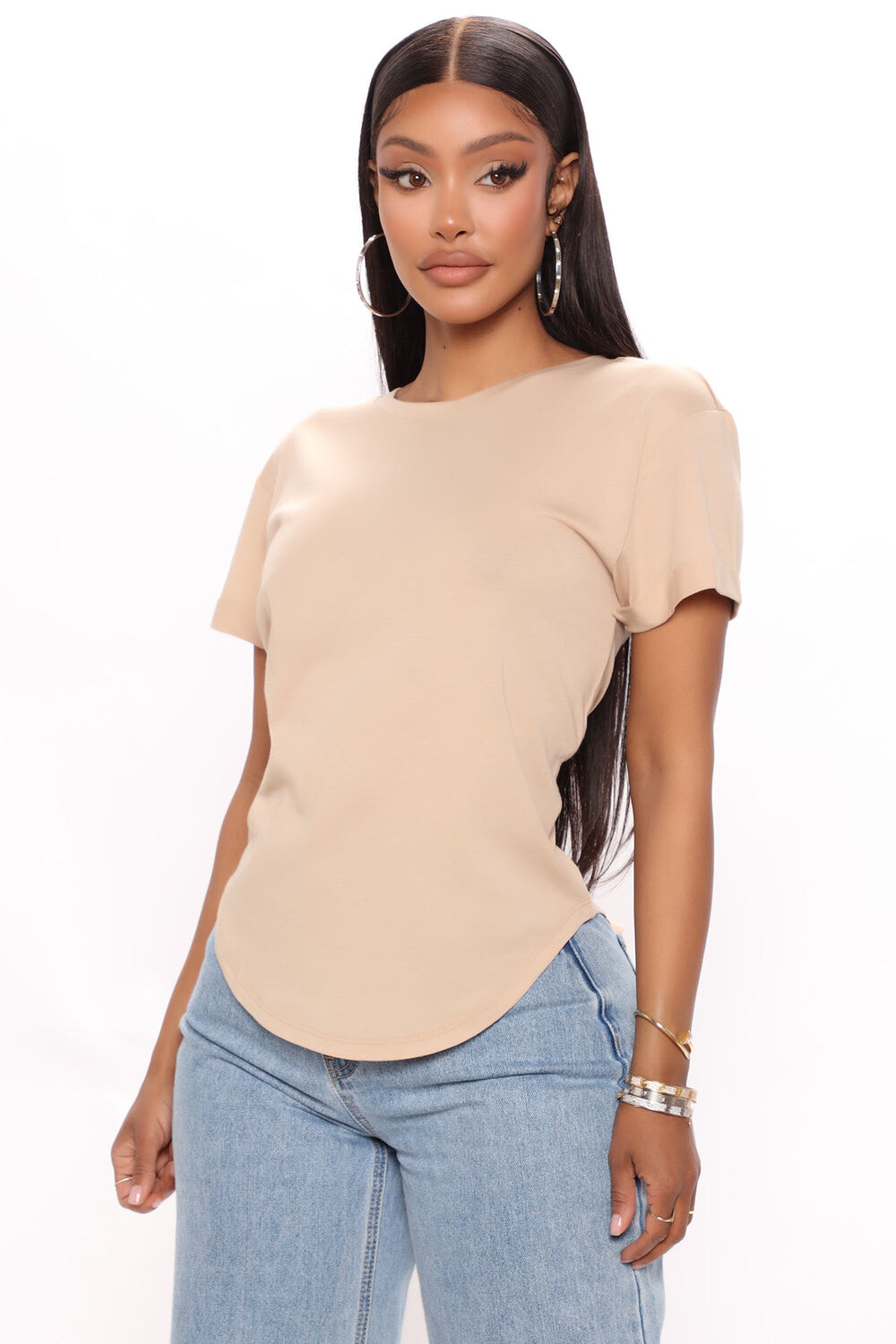 

Топ Fashion Nova 73581, серо-коричневый