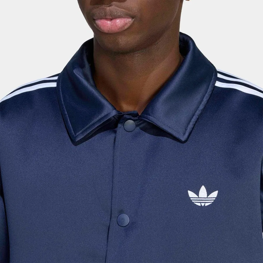 Мужская куртка с длинным рукавом Originals adidas, Темно-синий — фото 4