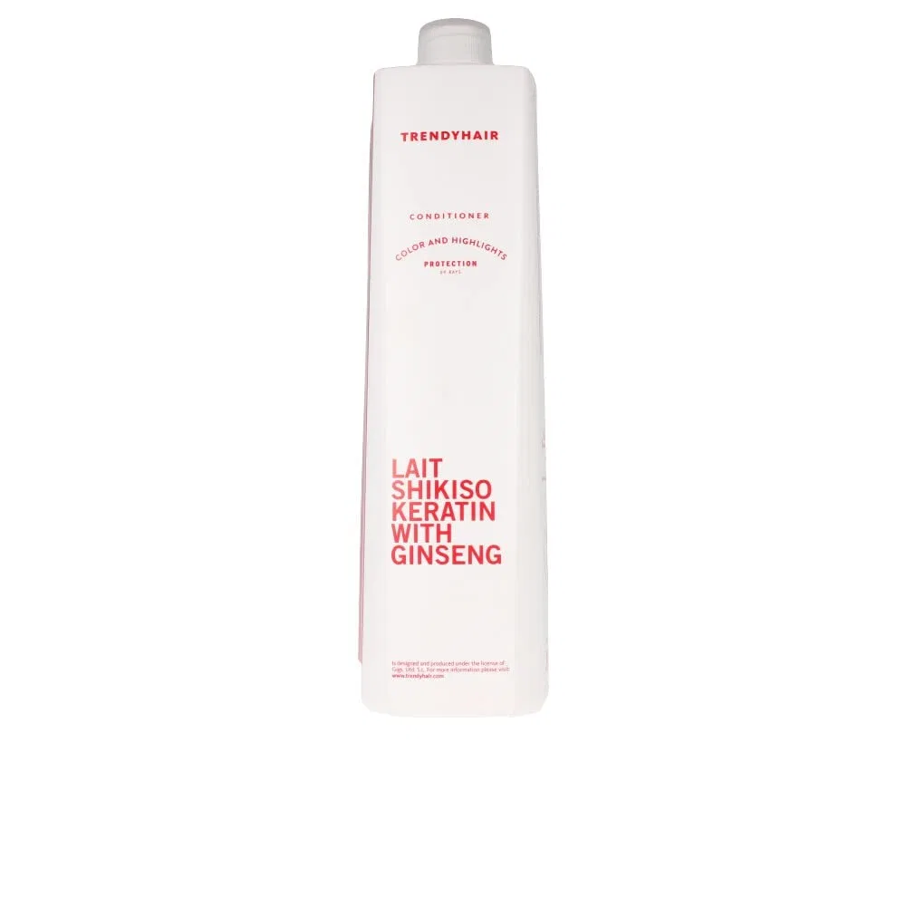 Молочко для тела с кератином и женьшенем Trendy Hair, 1000 мл