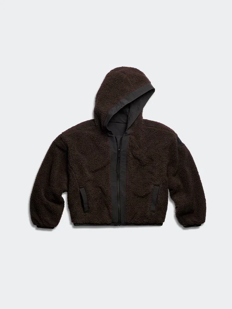 Куртка утепленная реверсивная флисовая бомбер Alberni CANADA GOOSE, Brown