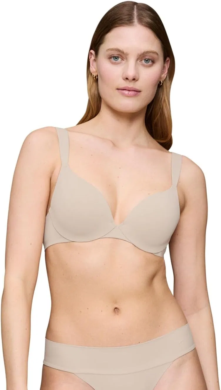 Бюстгальтер Push-Up V-Neck Triumph, 85D, Beige (Nude-beige)