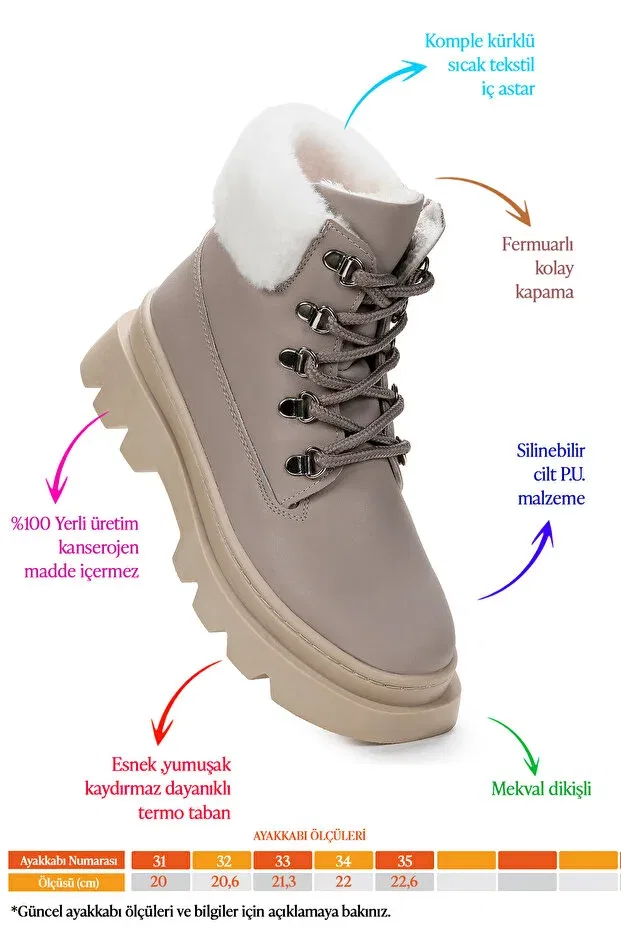 Детские ботинки для девочек на плоском ходу Edu daily zippered girls' boat shoes Kiko Kids, Dark Gray — фото 2