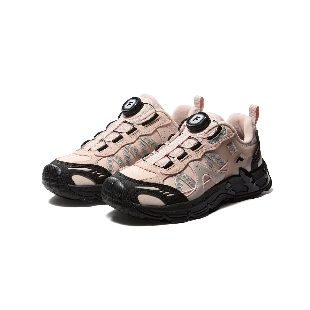 Детские кроссовки для мальчиков с закрытым носком FILA KIDS, Black/White — фото 4