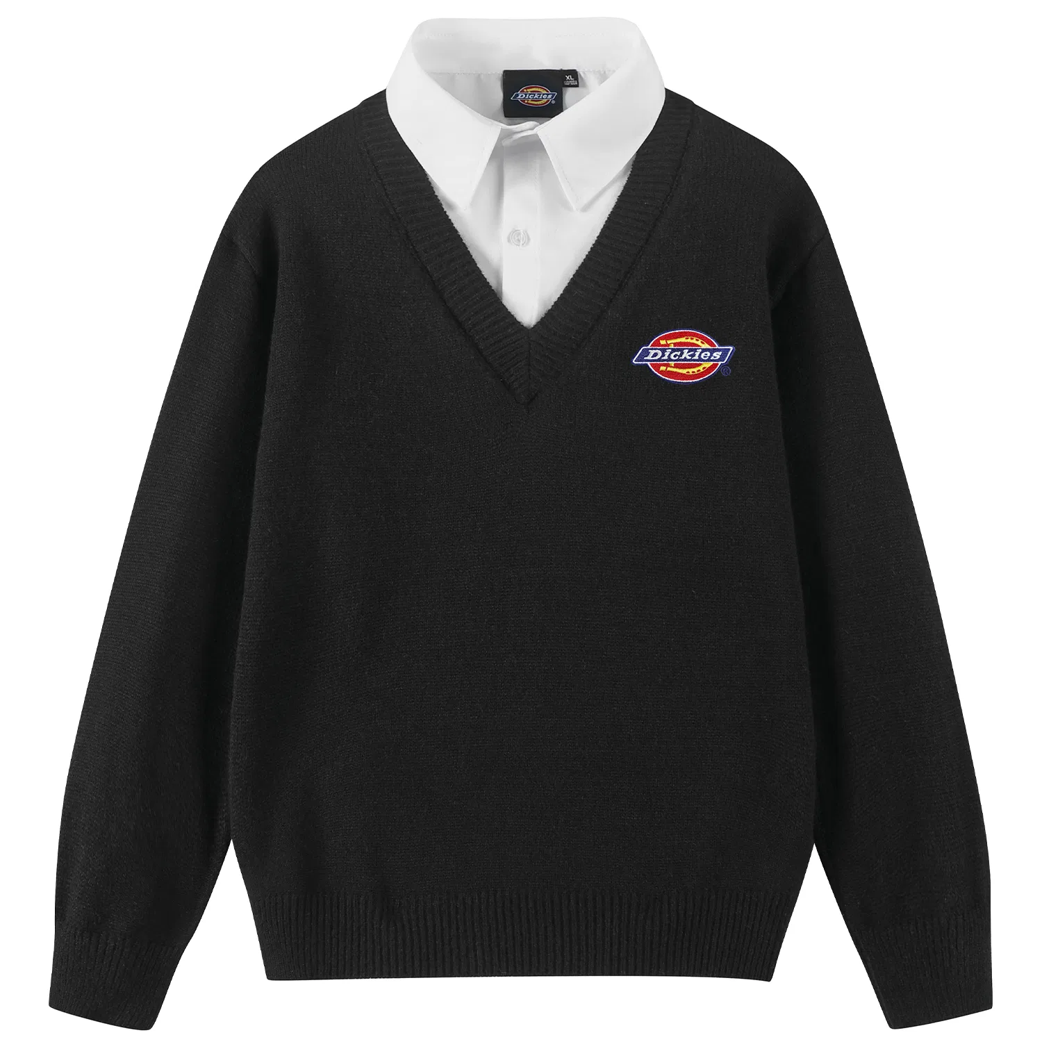 Детский джемпер с отложным воротником прямого кроя Dickies, Apricot — фото 3