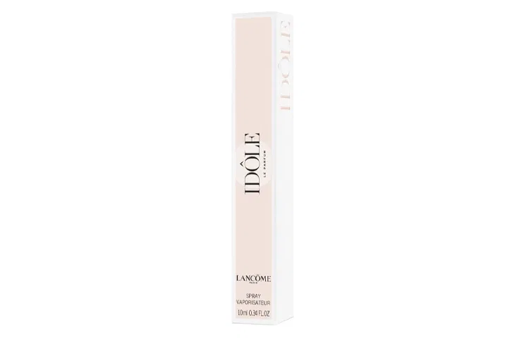 Пробник женской парфюмерной воды Idôle Is Me, 10 мл, LANCOME, Rose Musk Cedar — фото 4