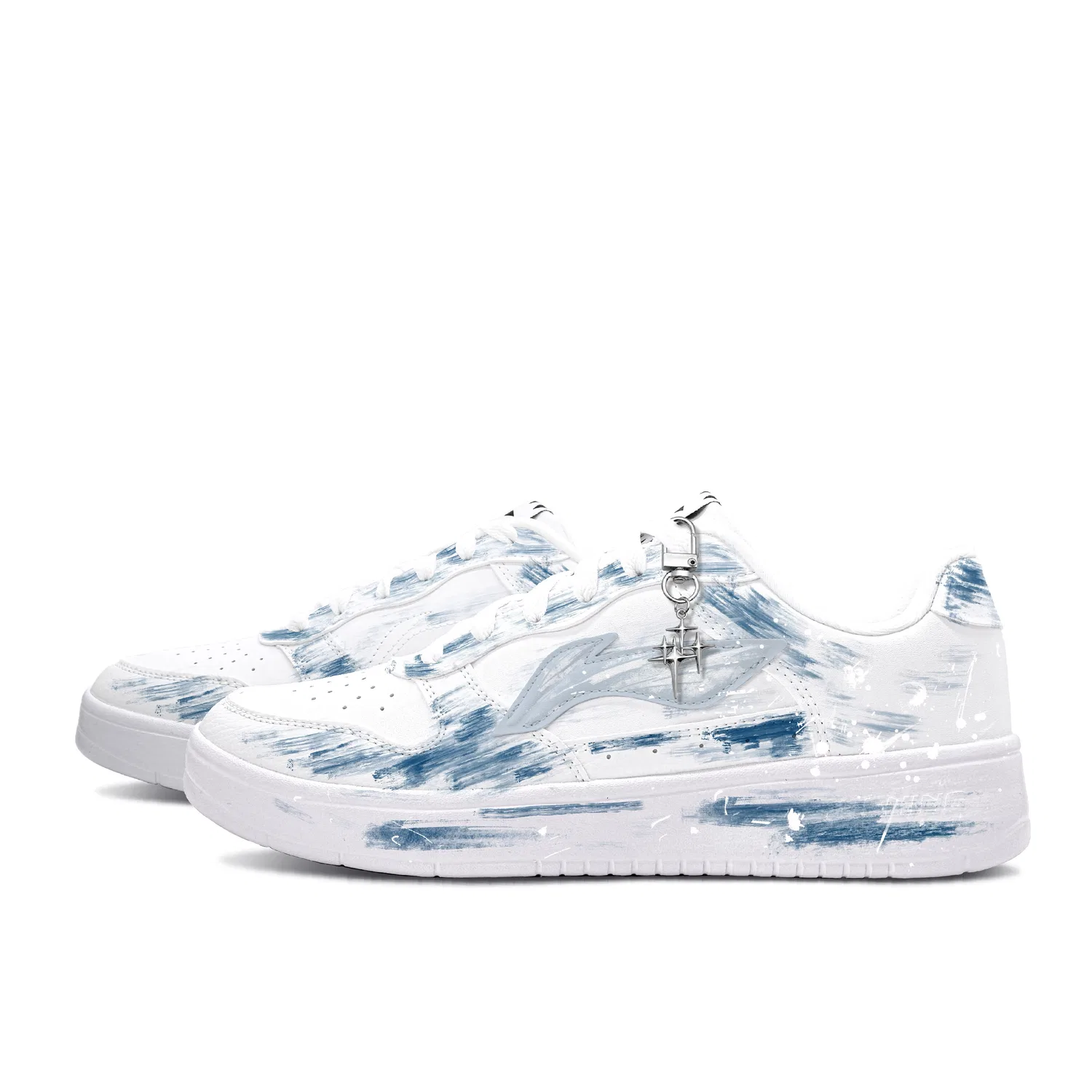 Детские скейтборд-кеды с принтом Floating Boat, Li-Ning, White — фото 4