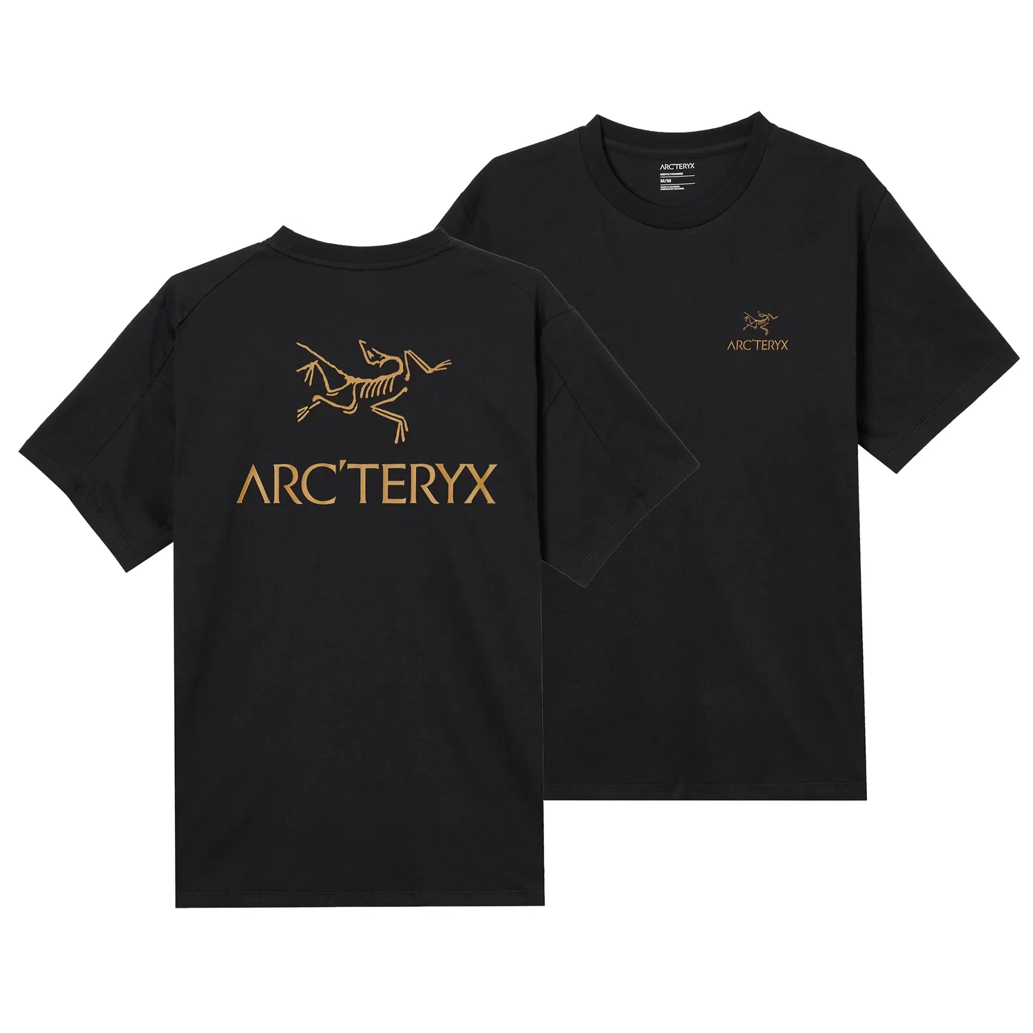 Мужская футболка с коротким рукавом Kragg Sl cotton Arcteryx, Sea Salt/Mongoose/Driftwood White/Misty Brown — фото 3