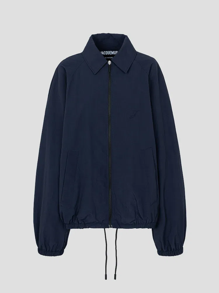 Ветровка круглая модель Le Coupe Vent JACQUEMUS, Dark Navy