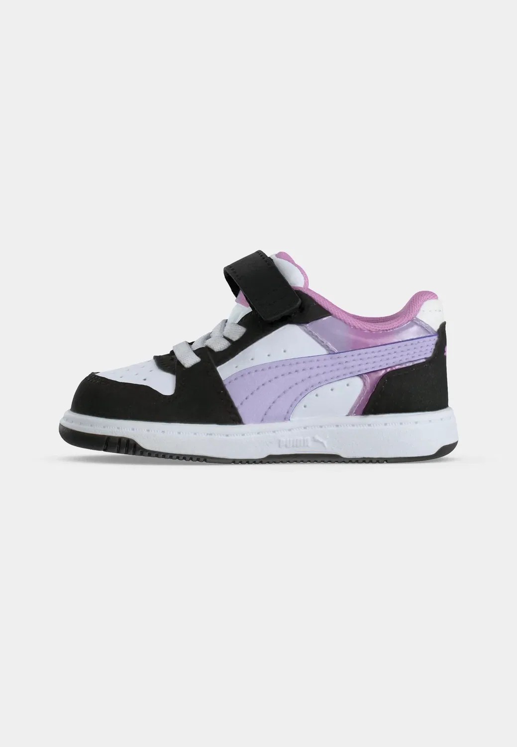 Rebound slam faded glow унисекс - кроссовки Puma, Black/Light Lavender/Mauve Glow — фото 2