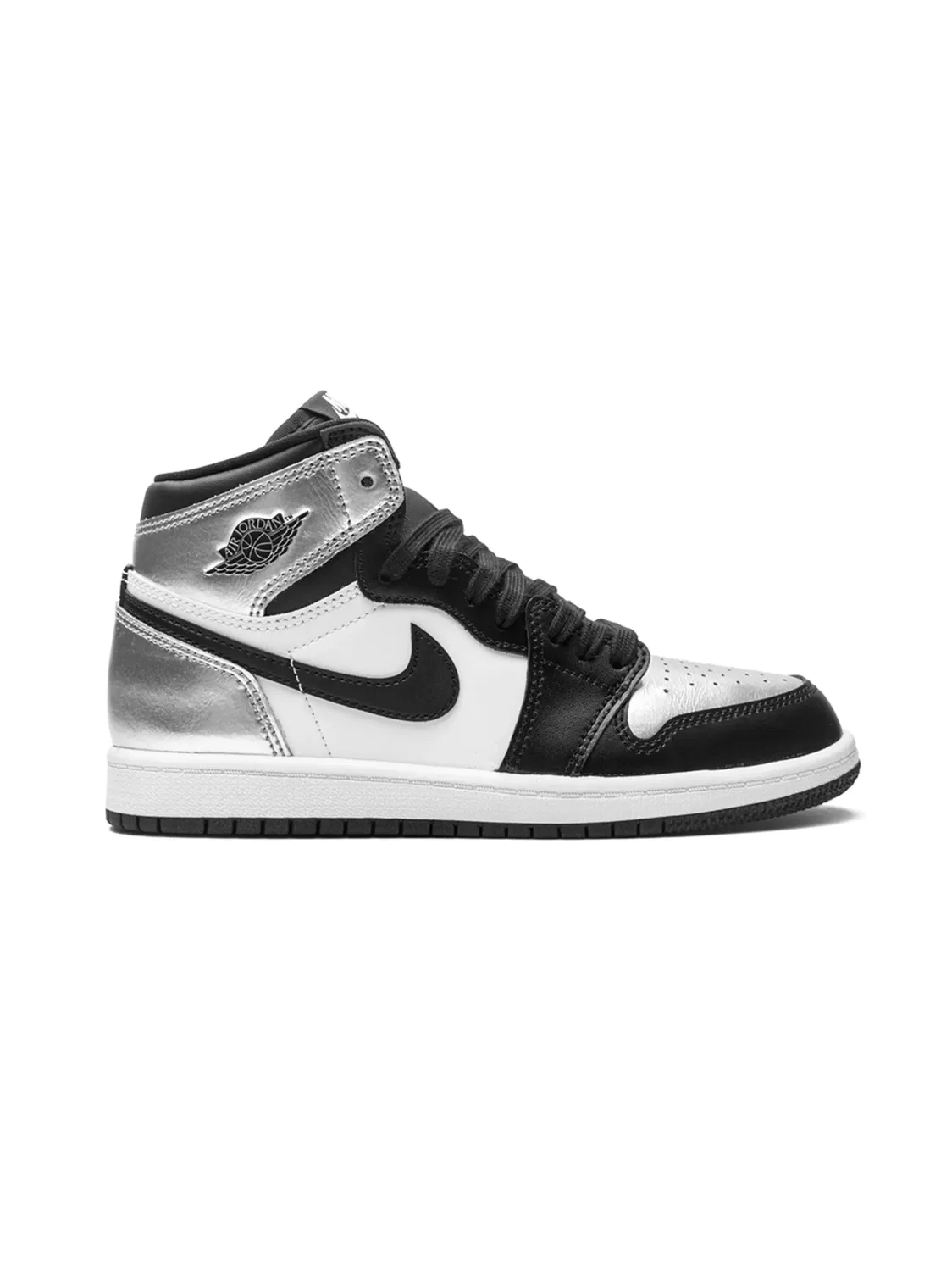 Jordan Кроссовки Retro High Silver Toe — фото 2
