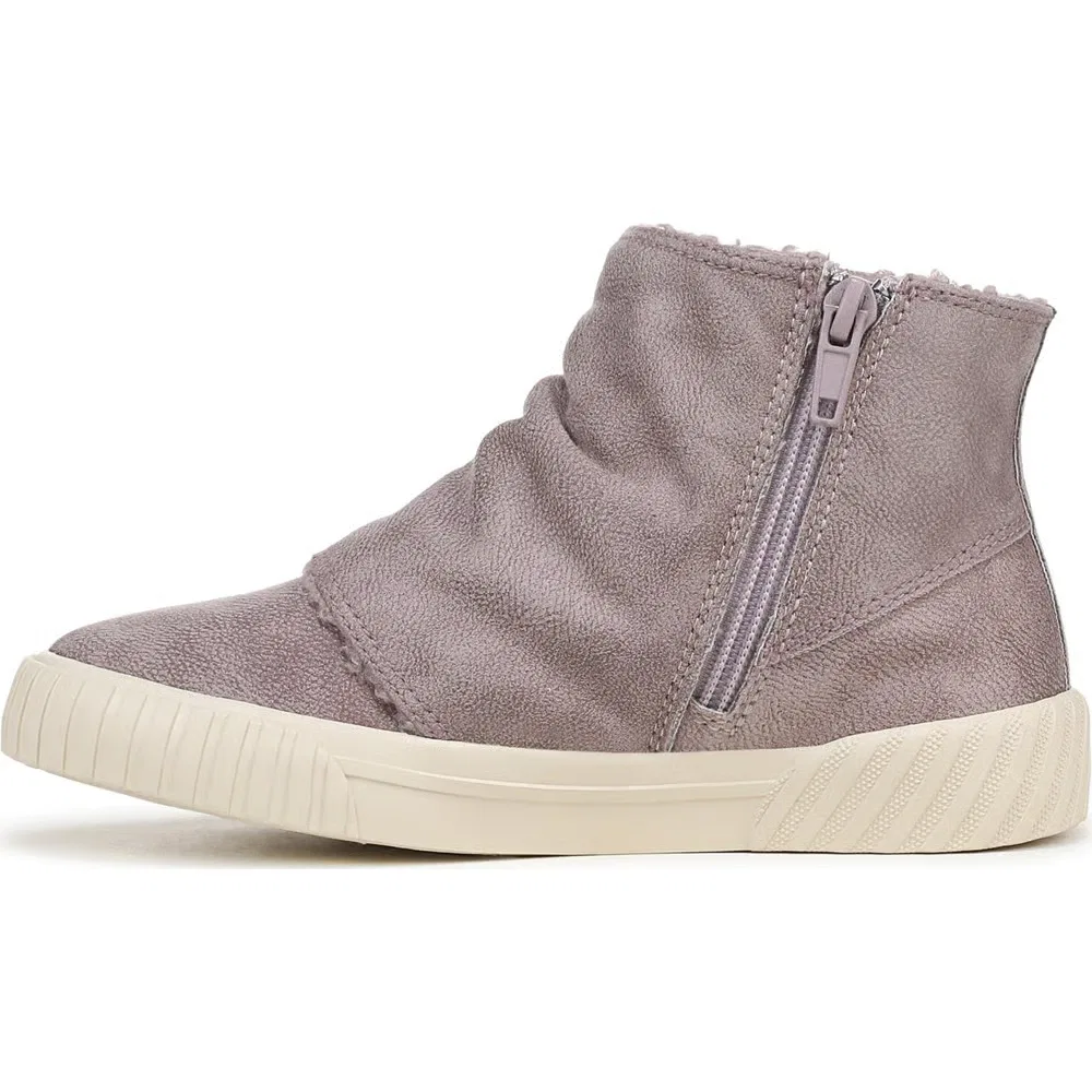 Детские высокие кроссовки Whisker-K Blowfish Malibu, Dusty Lavender Faux Leather — фото 4