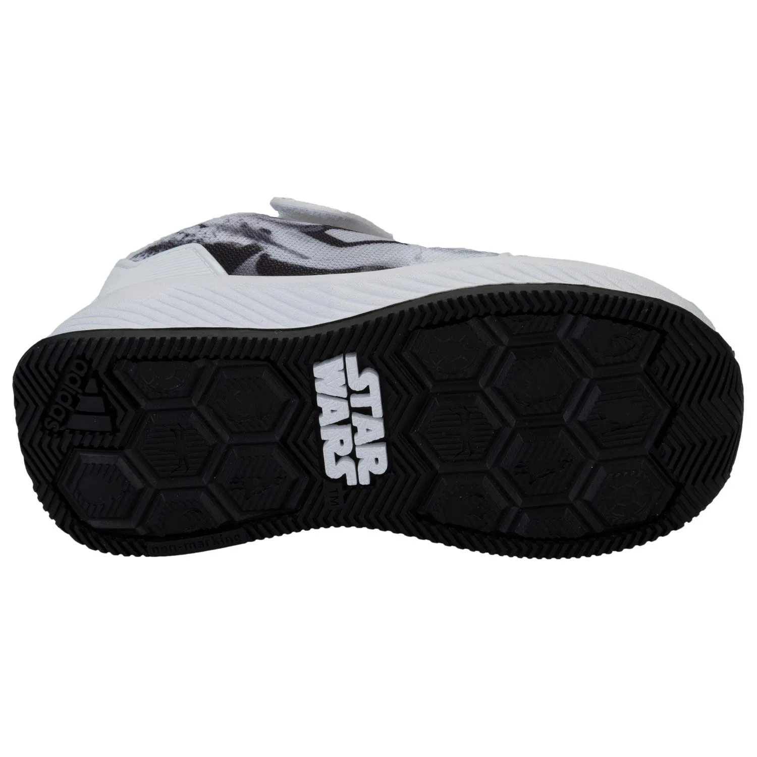 Детские кроссовки с технологией Cloudfoam Star Wars El I Adidas, Black Negbas Gris Ftwbla — фото 4