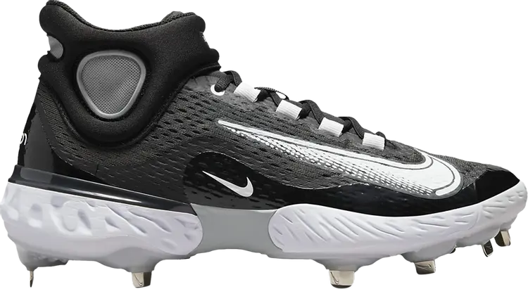 

Бутсы Nike Alpha Huarache Elite 4 Mid 'Black Dark Smoke Grey', черный