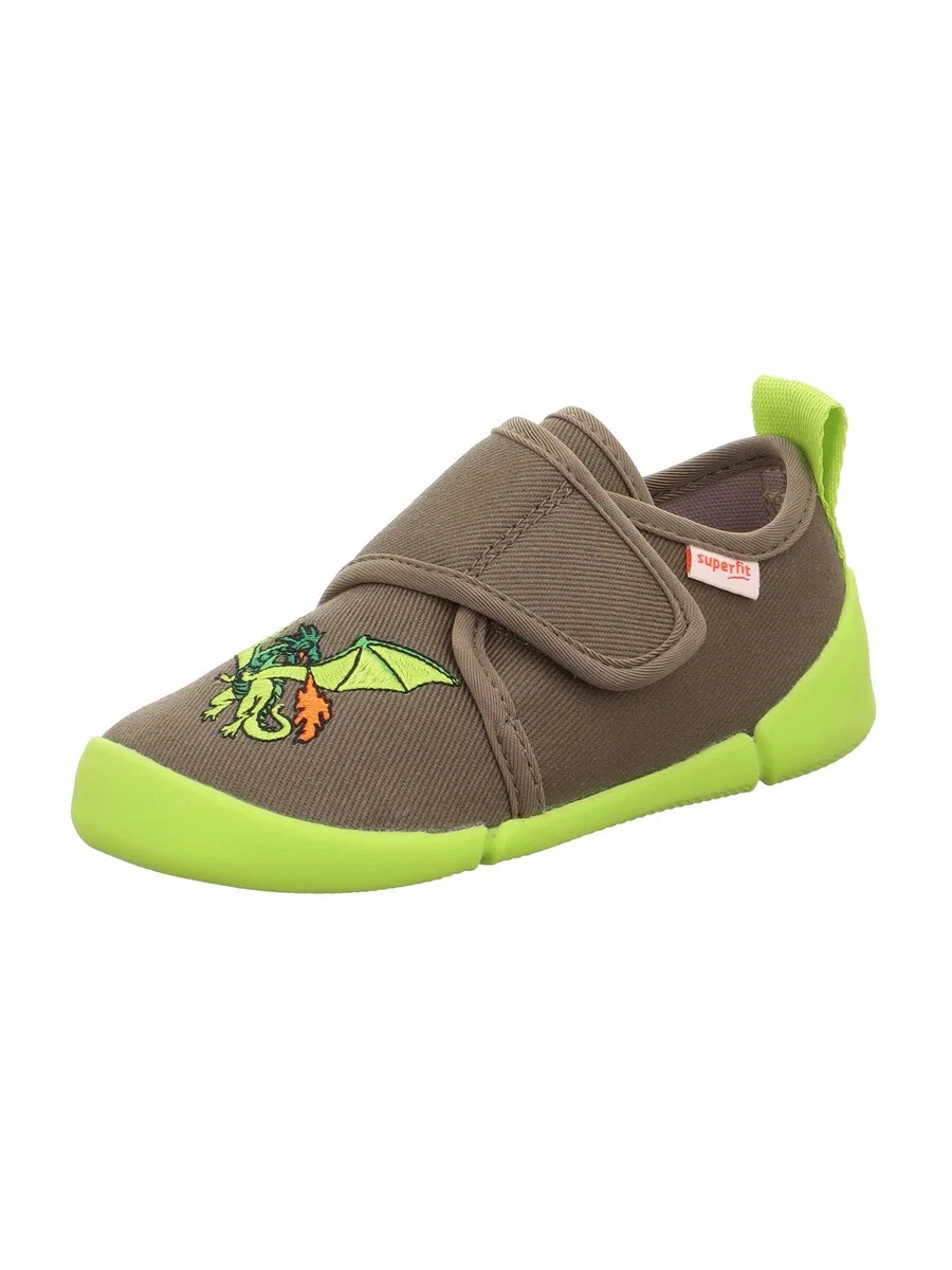 Балетки SUPERFIT 'VENTI' в цветах Olive и Apple