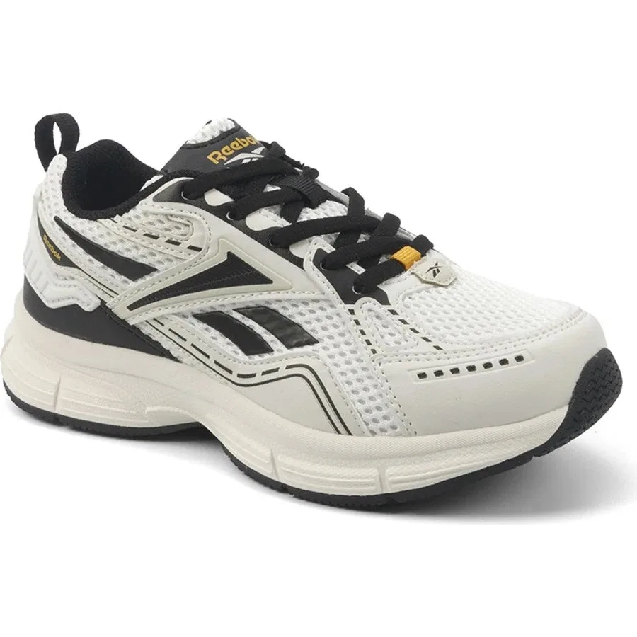Кроссовки детские с шнуровкой Dex 3000 Jr Reebok, Бело-черный — фото 2