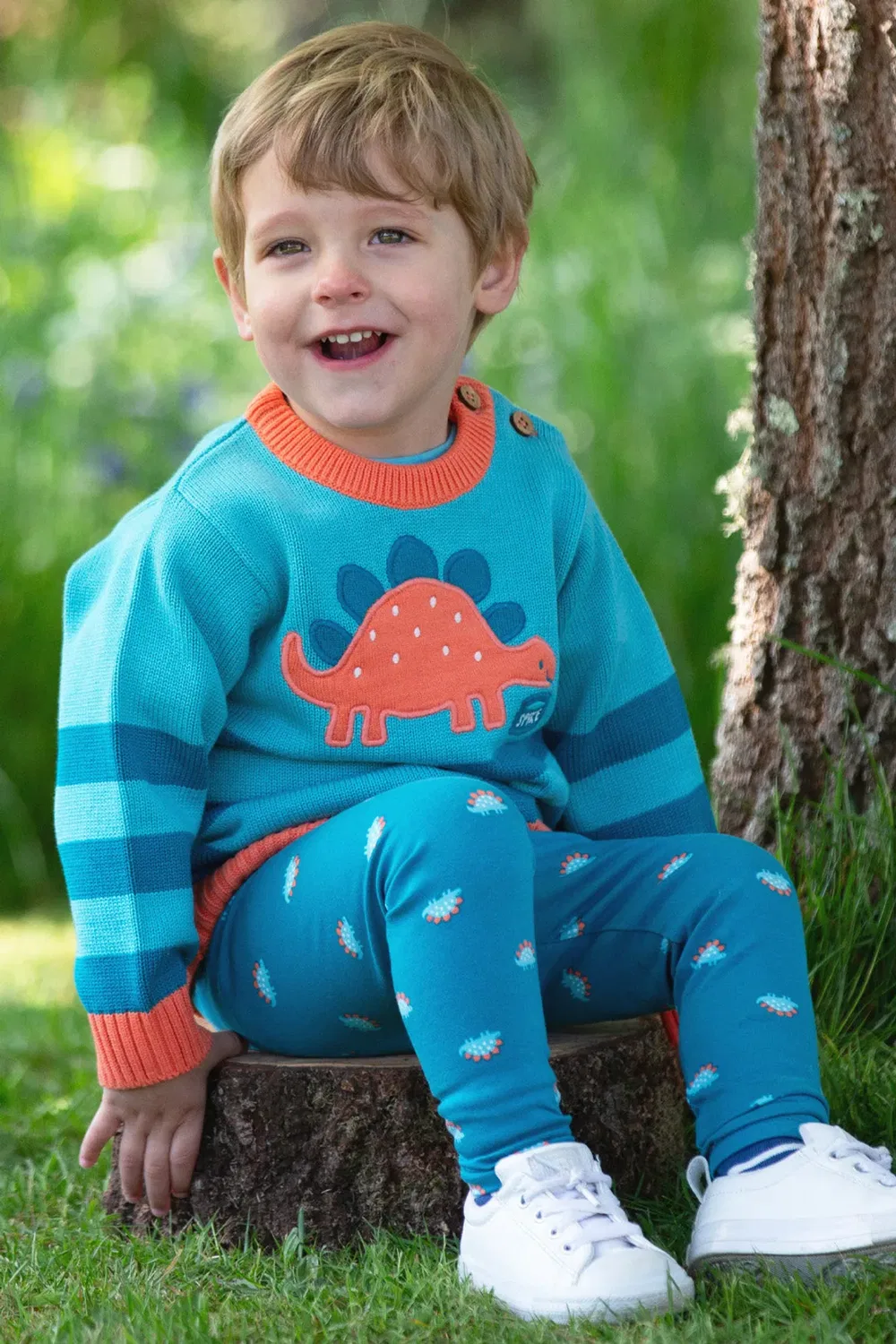 Детские леггинсы Steggie dot Kite, Blue — фото 2