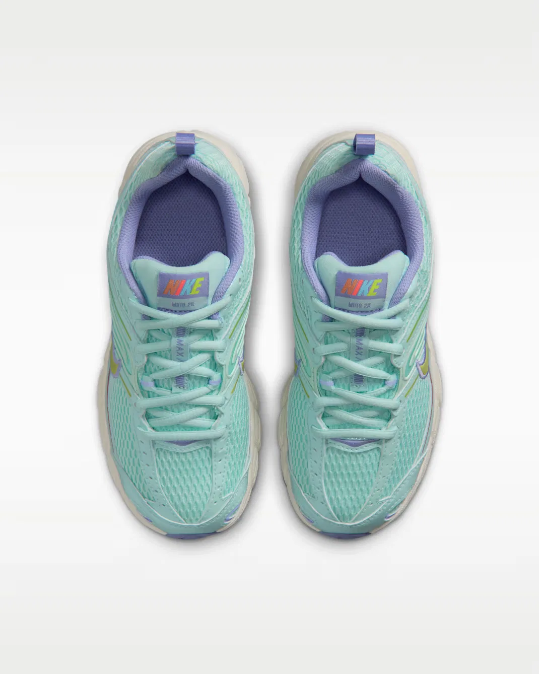 Кроссовки для детей постарше Nike Air Max Moto 2K, Teal Tint/Light Thistle/Sail/Multi-Color — фото 4