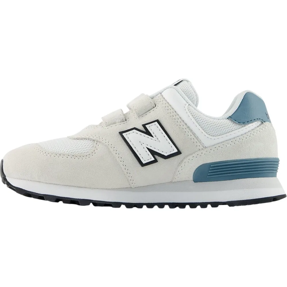 Детские кроссовки New Balance 574, серые, на липучках New Balance — фото 2