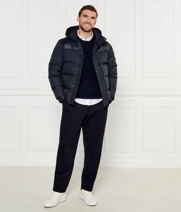 Мужская куртка-пуховик с наполнителем Tommy Hilfiger, Blu Marino — фото 2