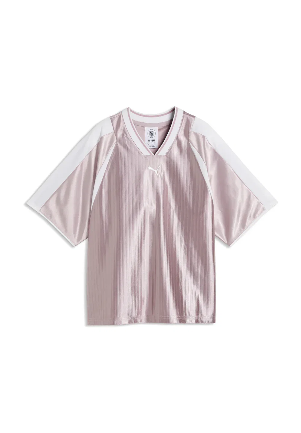 Футболка свободного кроя с принтом Puma, Misty Pink — фото 4