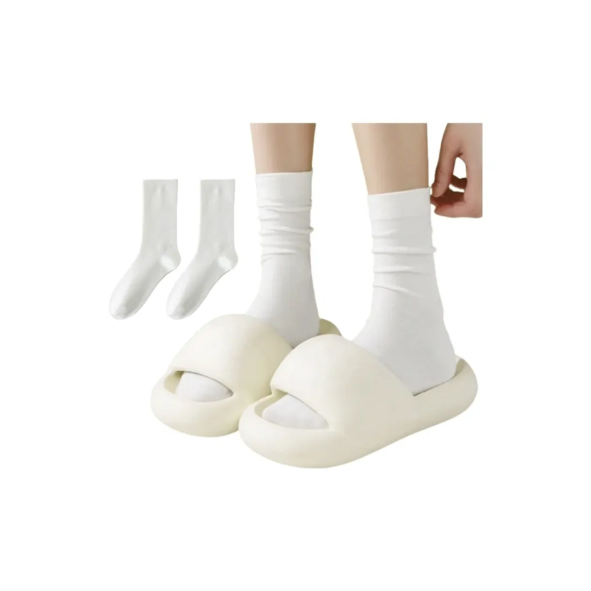 Носки детские хлопковые Cotton Gene, White