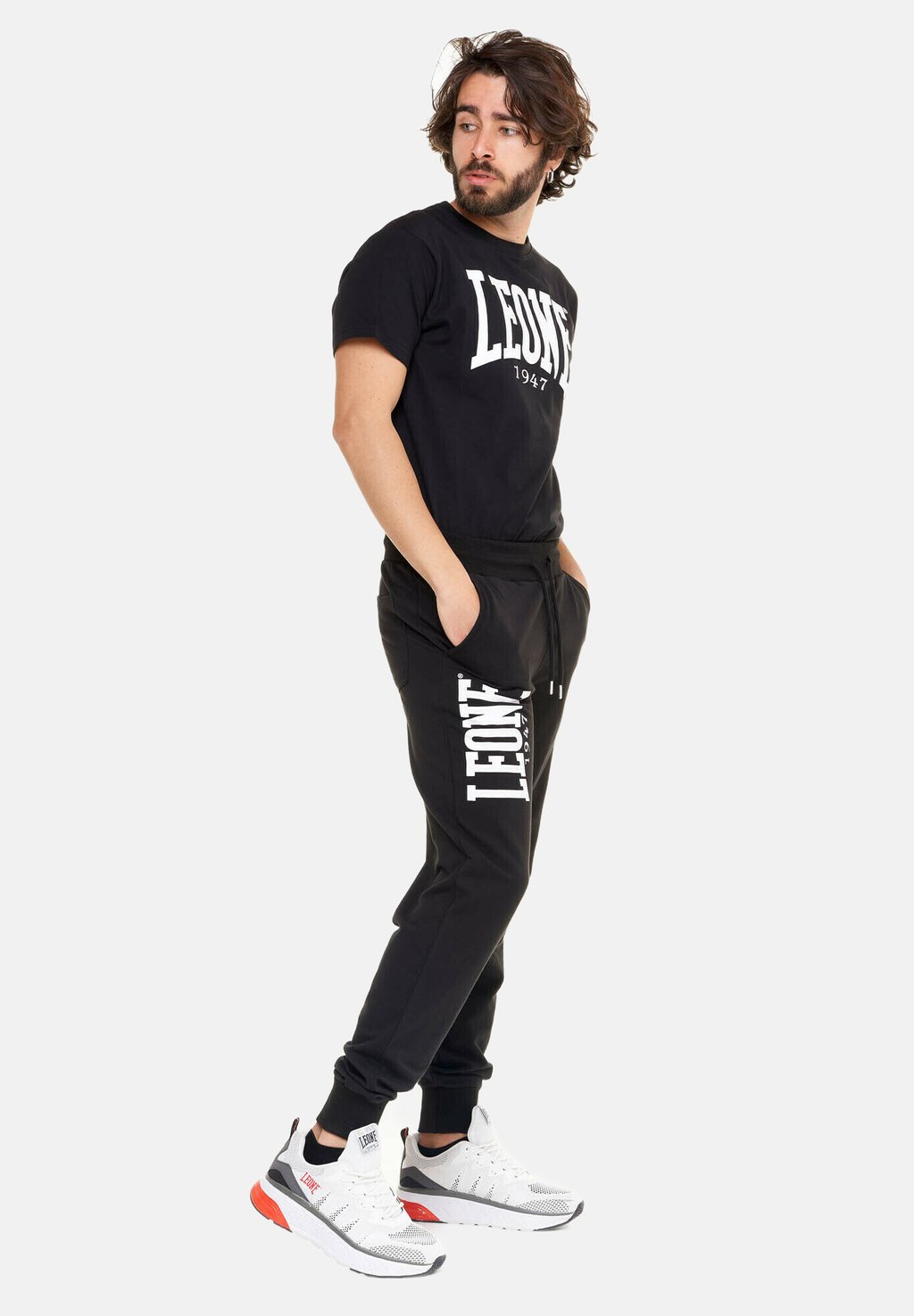 

Спортивные брюки JOGGING BIG LOGO LEONE 1947, черный