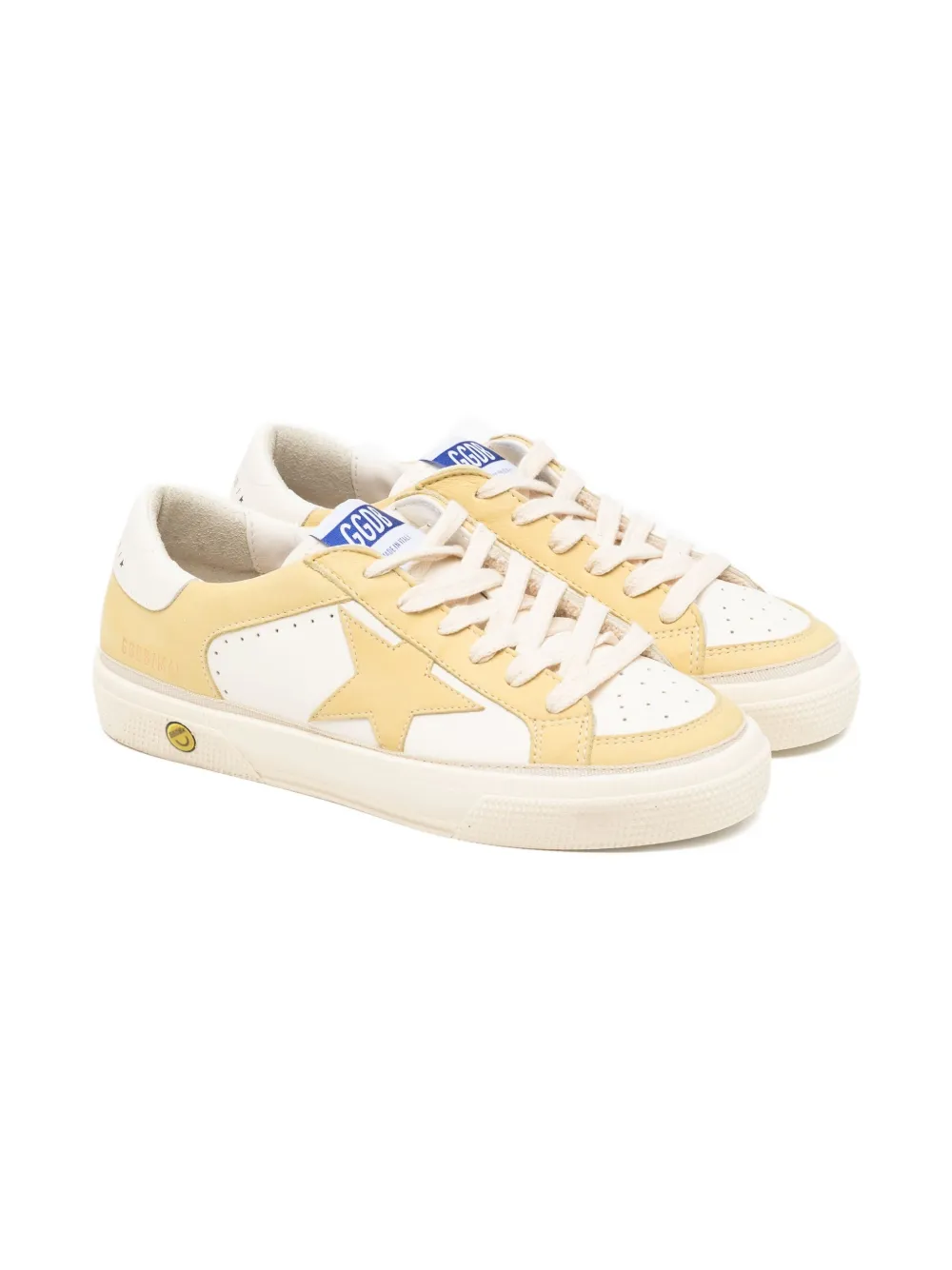 

Майские кроссовки для подростков Golden Goose Kids, желтый