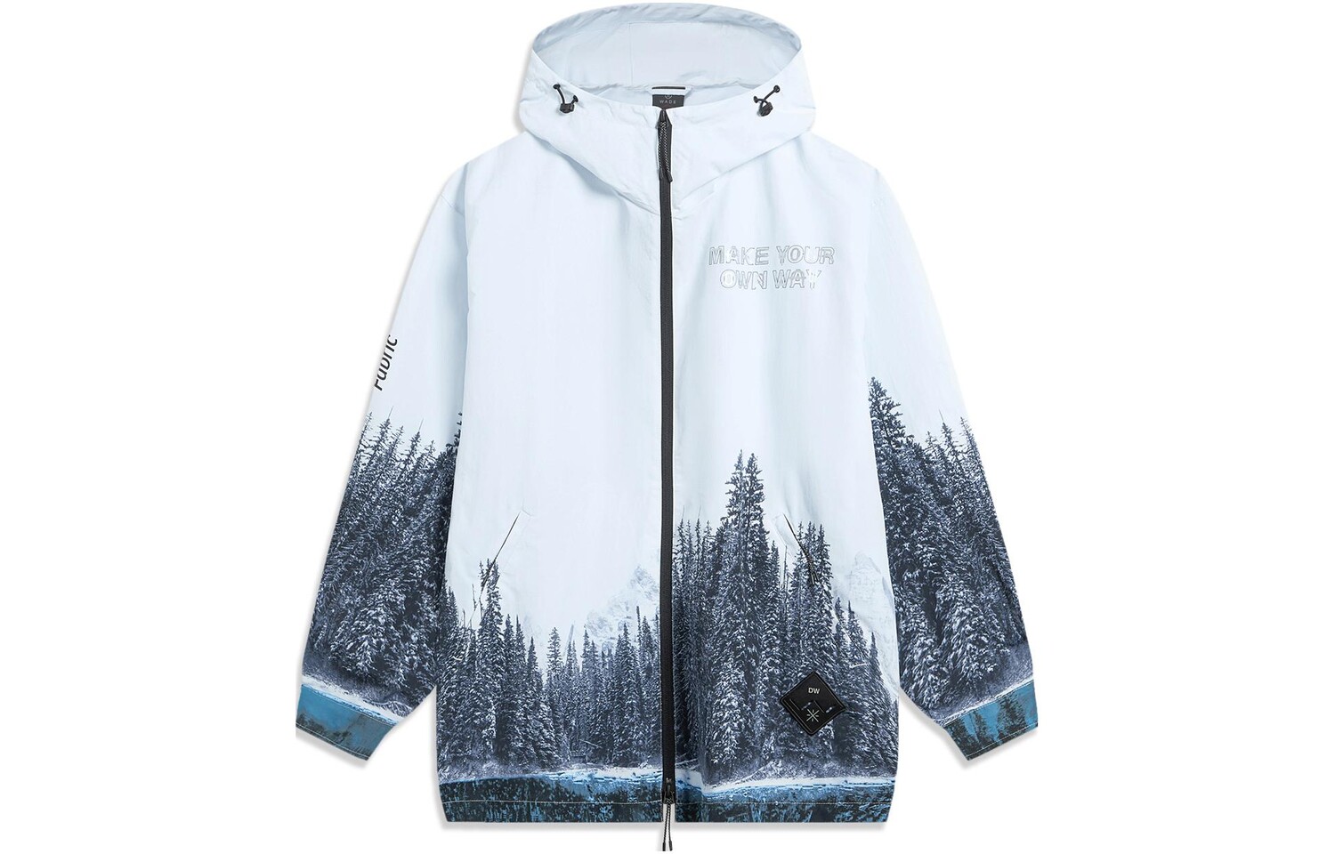 

Wade Collection Куртка мужская белая Lining, белый