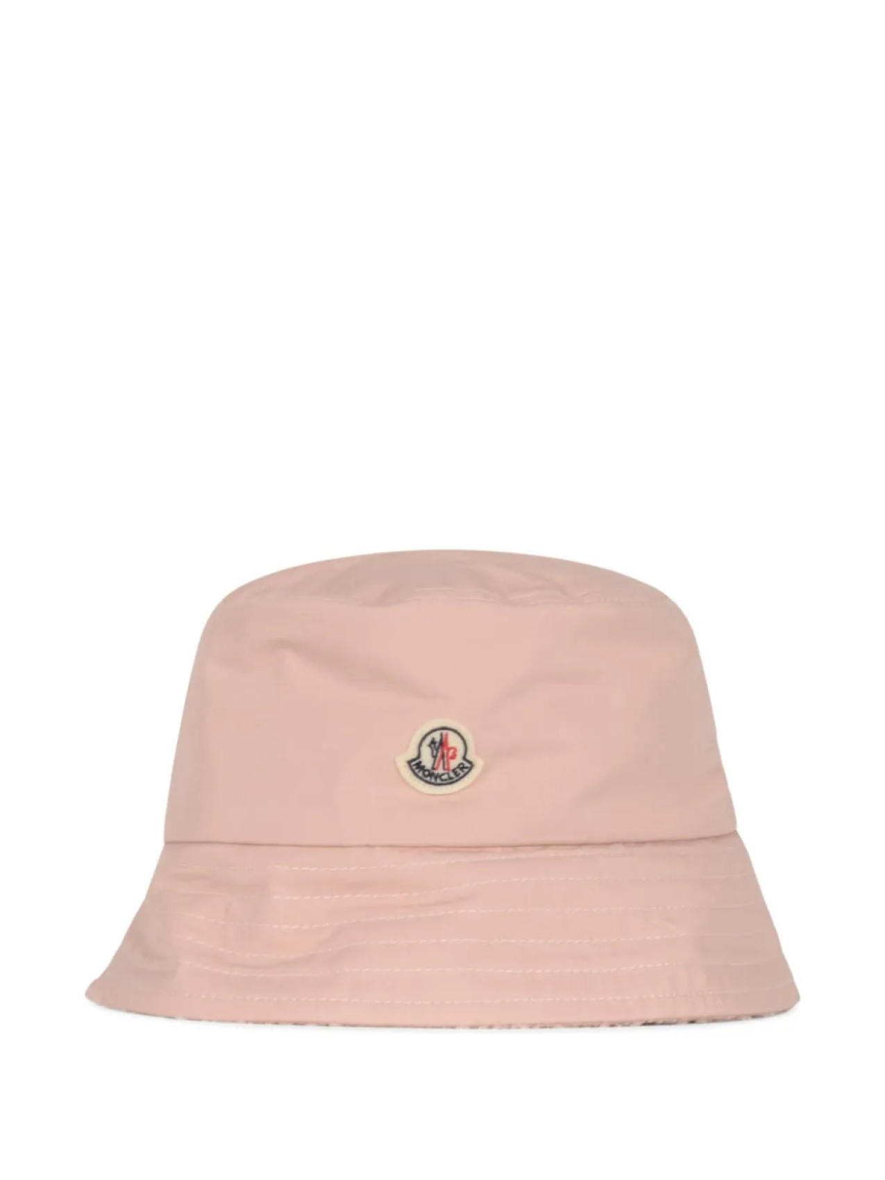 

Панама с нашивкой-логотипом Moncler, розовый