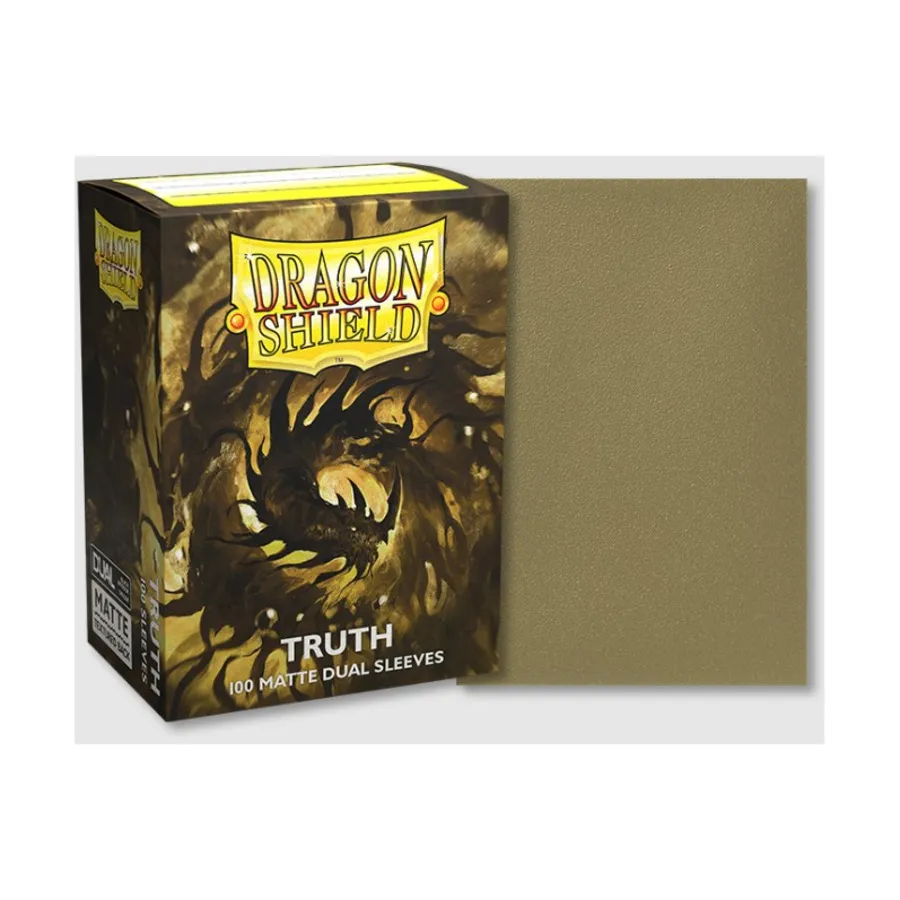 

Стандартные рукава — матовая двойная правда (100), Dragon Shield - Card Sleeves - Standard Matte Dual