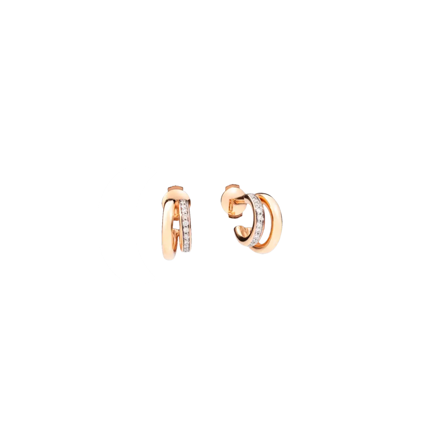 

Серьги Pomellato Iconica из розового золота с бриллиантами