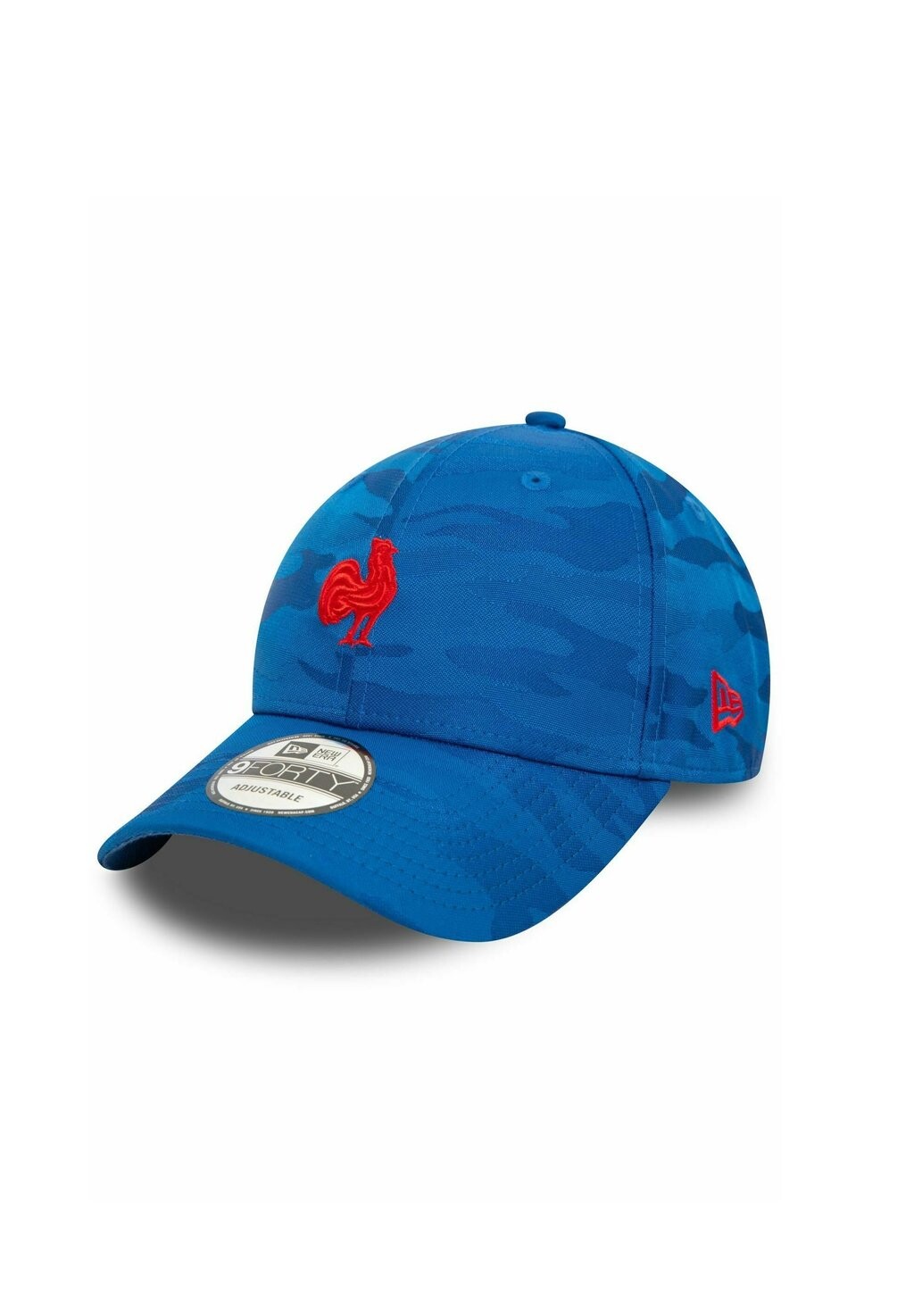

Бейсболка 9FORTY STRAPBACK TONAL CAMO FRENCH RUGBY ROYAL New Era, синий