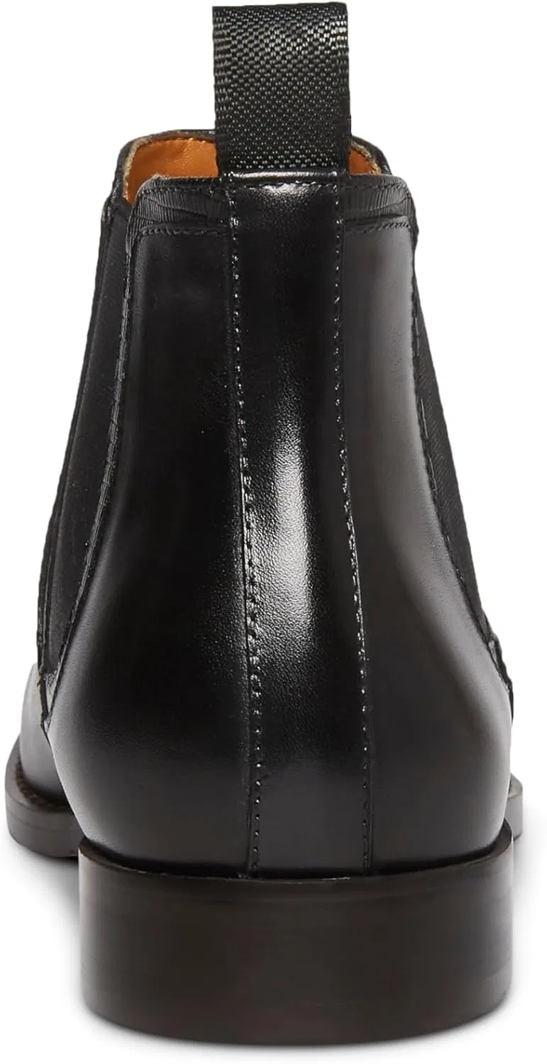 Мужские ботинки Steve Madden Duke Chelsea, Black Leather — фото 3
