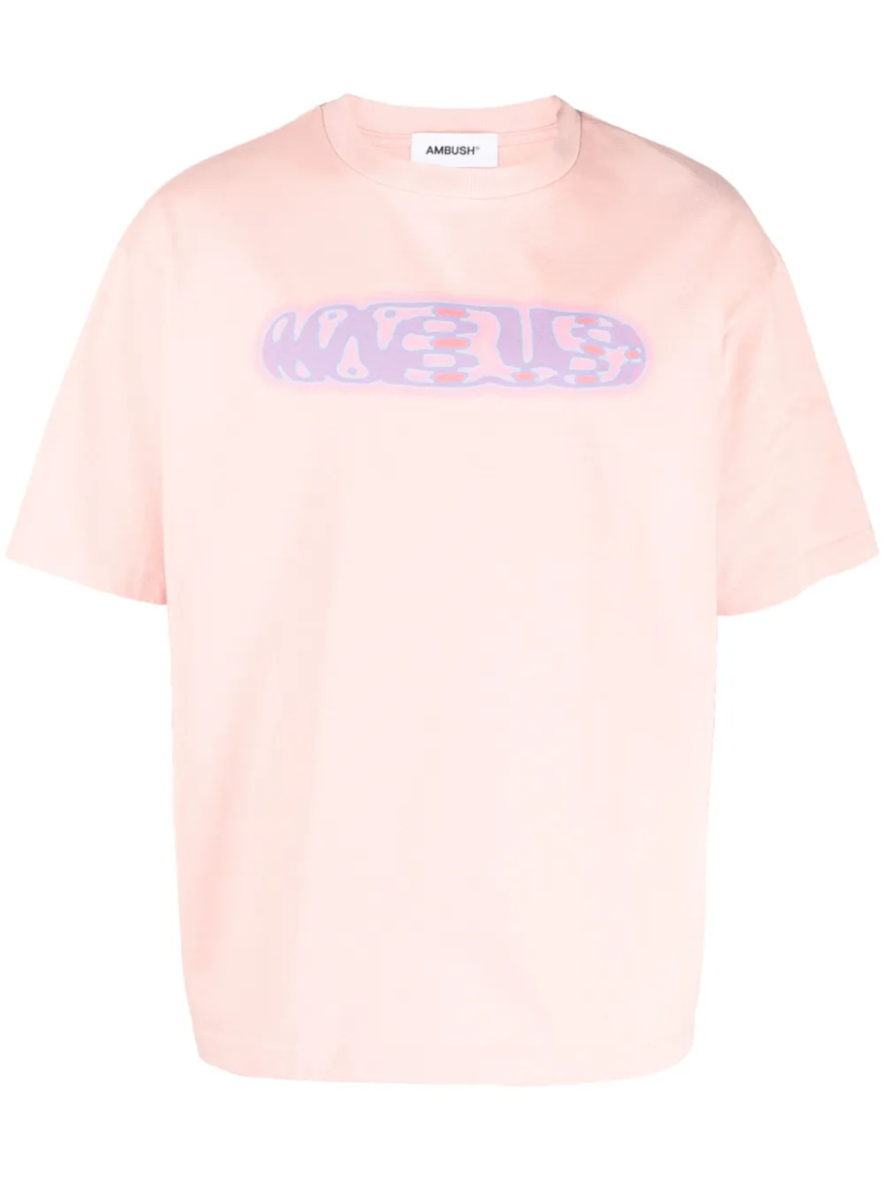 

AMBUSH футболка с логотипом, розовый