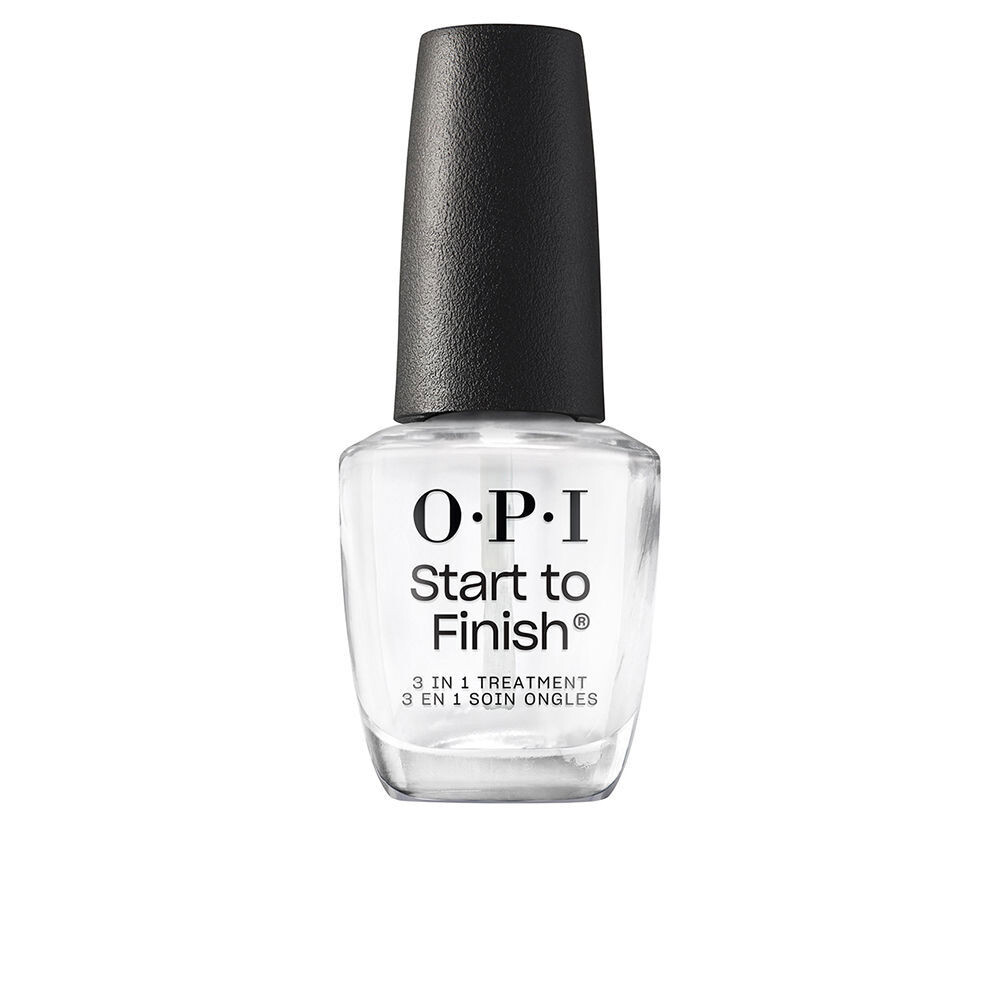 

Лак для ногтей Start To Finish 3 En 1 Tratamiento Base, Top Coat Y Fortalecedor Opi, 15 мл.