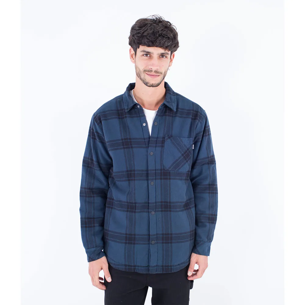 

Рубашка Hurley Portland Sherpa Lined, синий