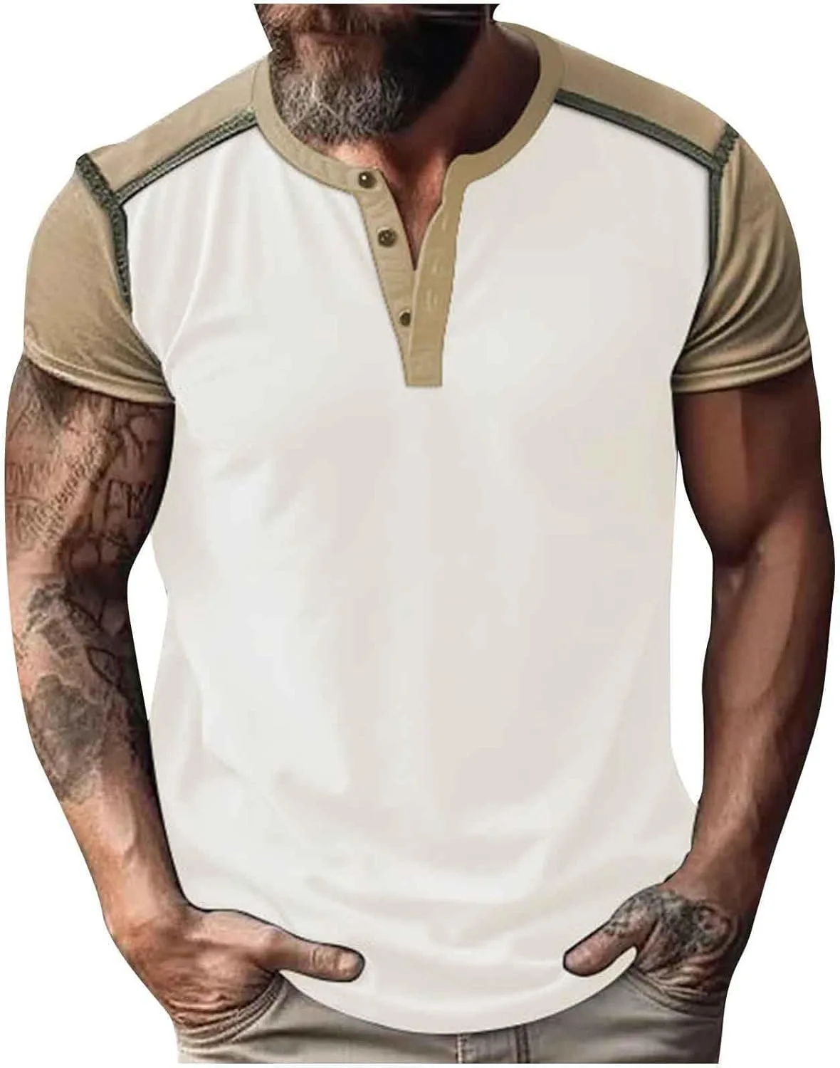 

Футболка Man Color Block с коротким рукавом