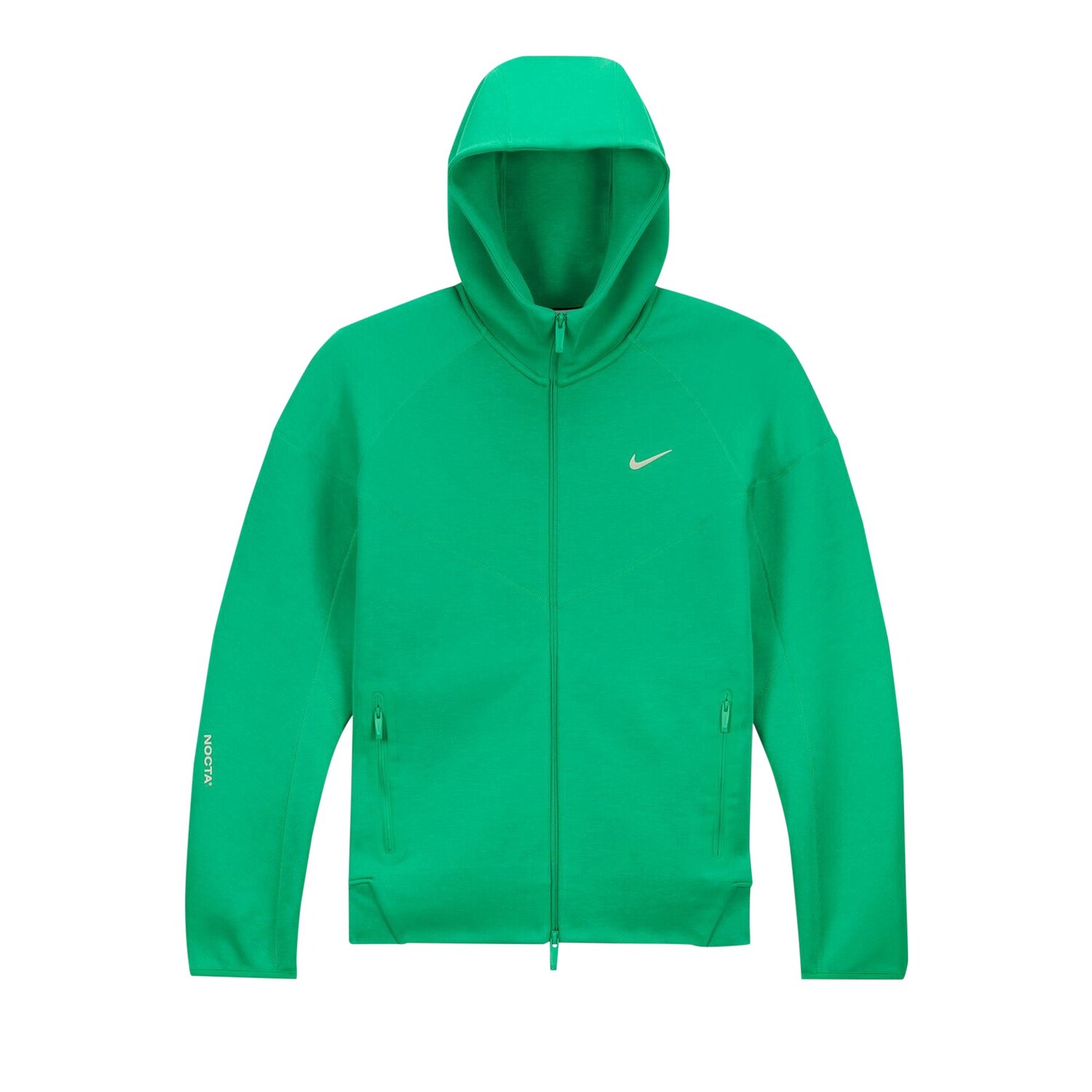 

Флисовая худи с молнией во всю длину Nike x NOCTA Tech, Зеленый стадион