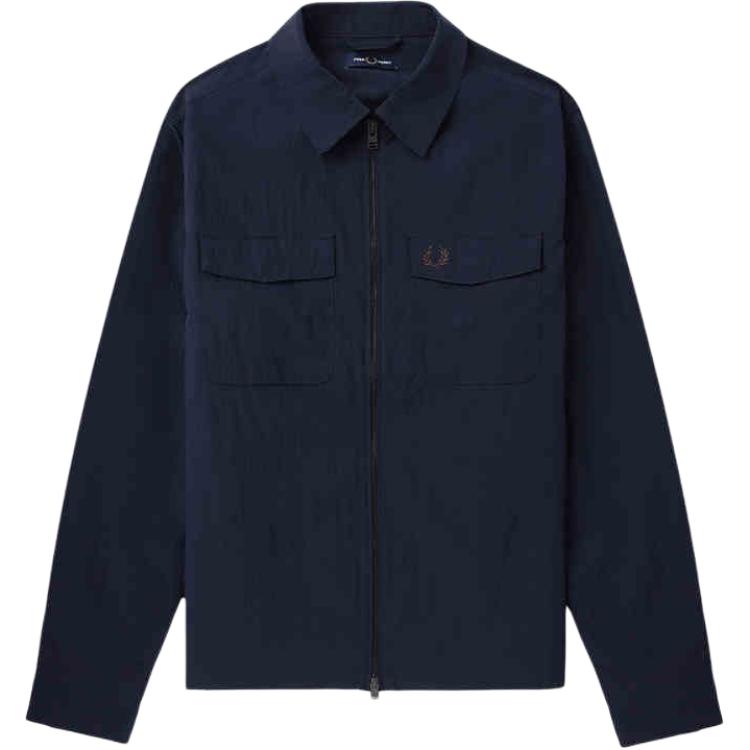 

FRED PERRY Куртка FW24 мужская морская синяя, Marine Blue NYX