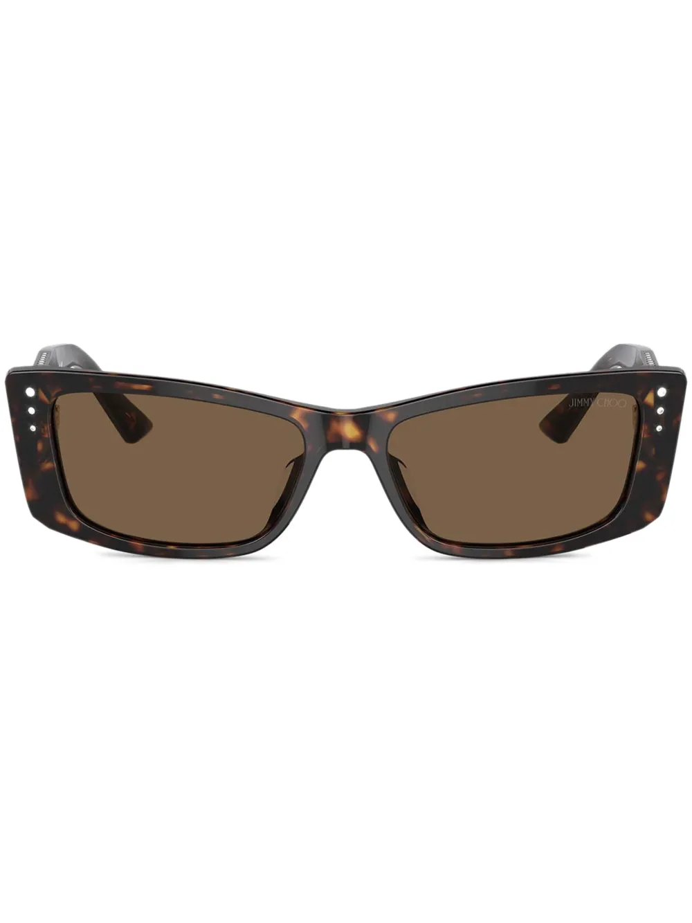 

Солнцезащитные очки JC5002BU Jimmy Choo, коричневый