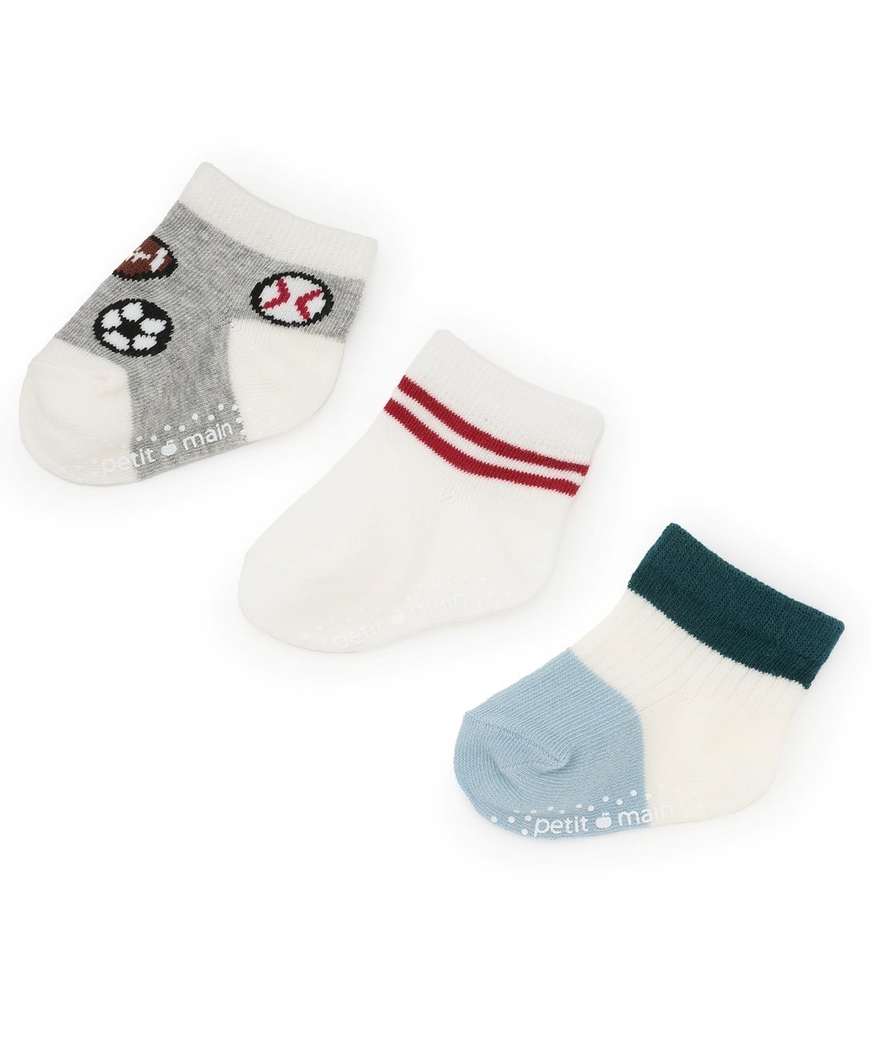 Детские носки BABY3P Petit main, Light Gray