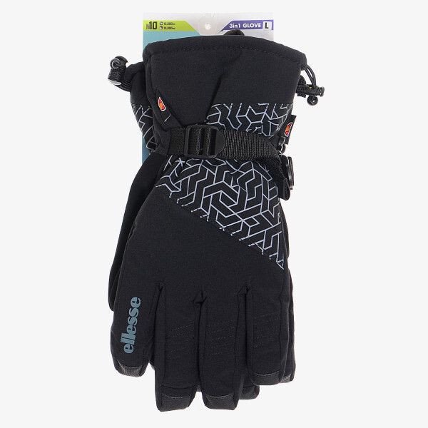 

Перчатки Лыжные перчатки 3 в 1 Ellesse, черный